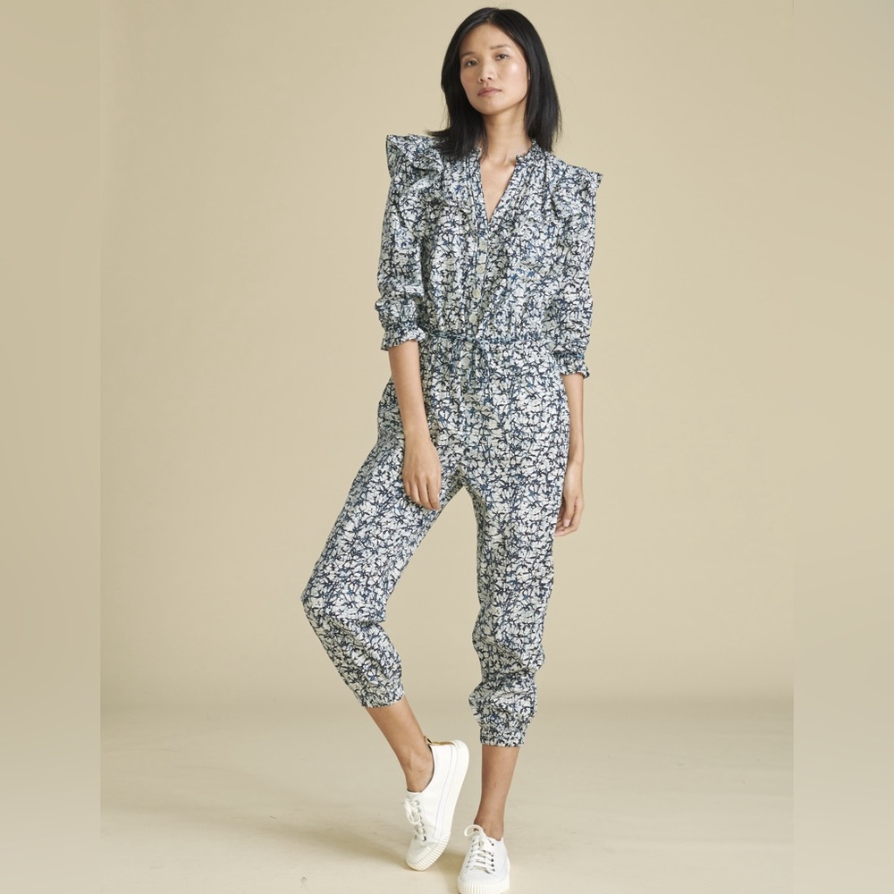 EUC Veronica Beard Tanay Jumpsuit